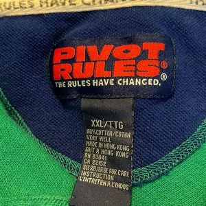 Pivot Rules golf shirts